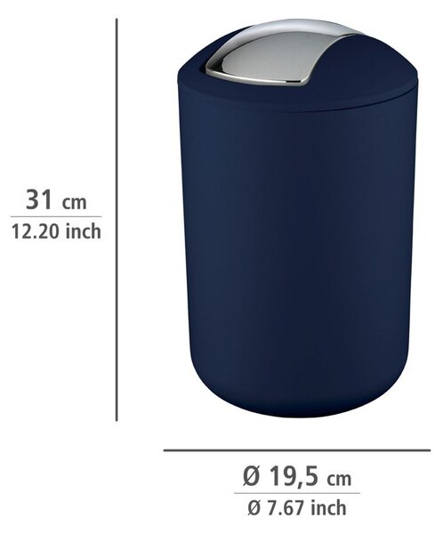 Brasil Dark Blue L sötétkék szemetes - Wenko