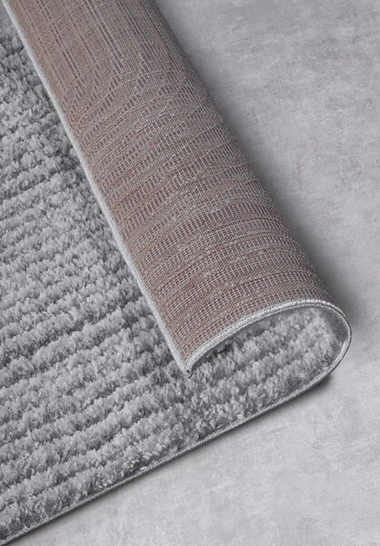 Szürke futószőnyeg 80x240 cm Chappe Light Grey – Elle Decoration