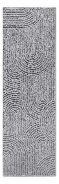 Szürke futószőnyeg 80x240 cm Chappe Light Grey – Elle Decoration