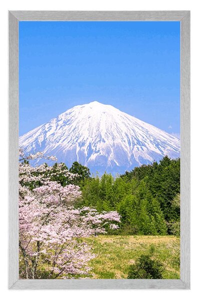 Poszter Fuji vulkán