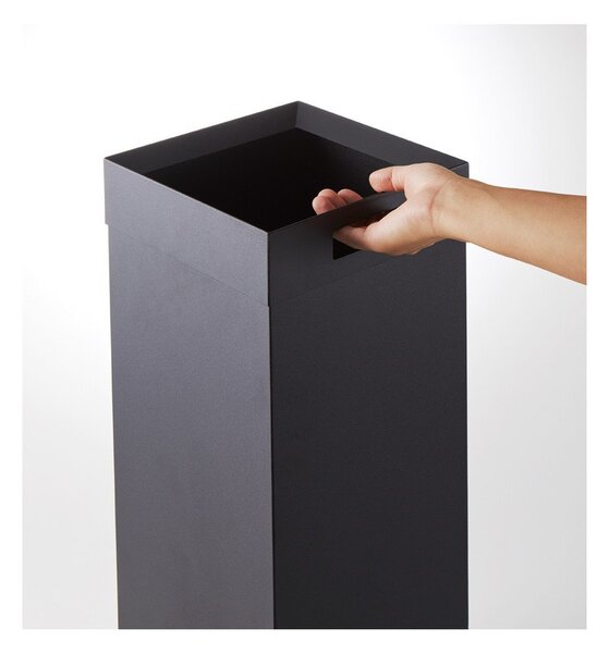 Fekete fém szemetes 27 l Tall – YAMAZAKI