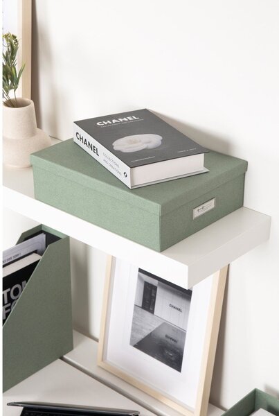 Zöld karton rendszerező szett 5 db-os dokumentumokhoz Holger Canvas Paper Laminate – Bigso