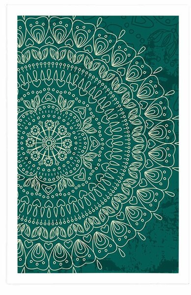 Poszter kézzel rajzolt Mandala