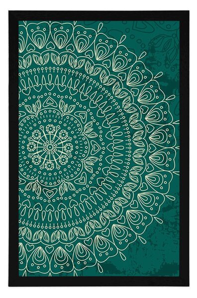 Poszter kézzel rajzolt Mandala