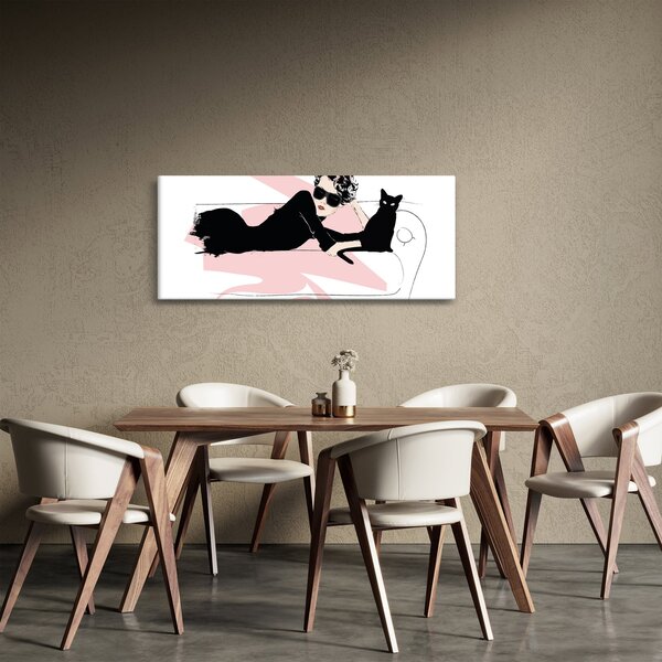 Kép - Fashion lady (120x50 cm)