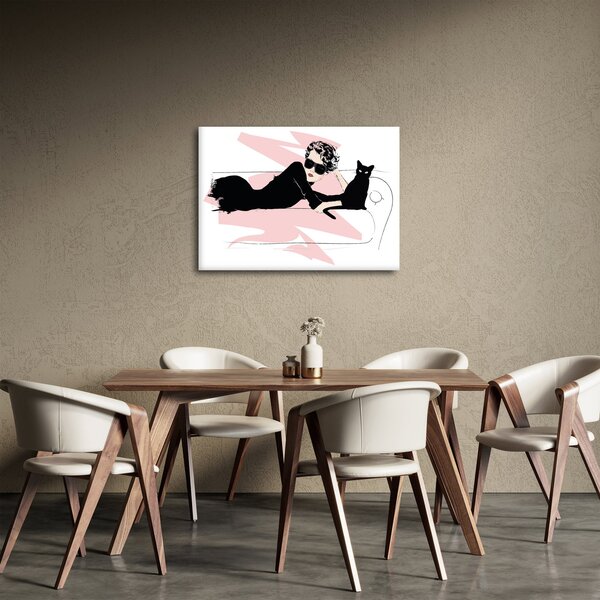 Kép - Fashion lady (70x50 cm)