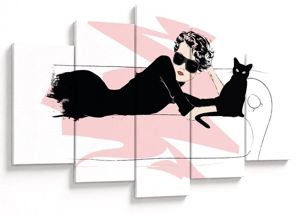 Kép - Fashion lady (150x105 cm)
