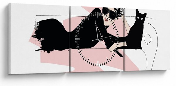 Kép - Fashion lady (órával) (90x30 cm)