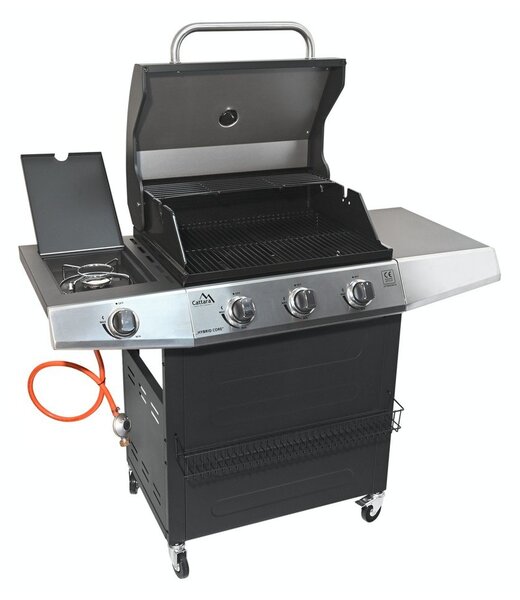 Gáz-faszenes grillsütő Hybrid Core – Cattara