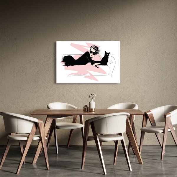 Kép - Fashion lady (90x60 cm)
