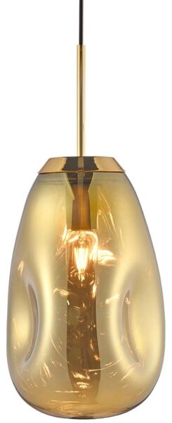 Time for home Vitrion függőlámpa arany üveg 33 cm