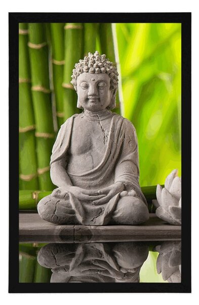 Poszter harmonikus Buddha