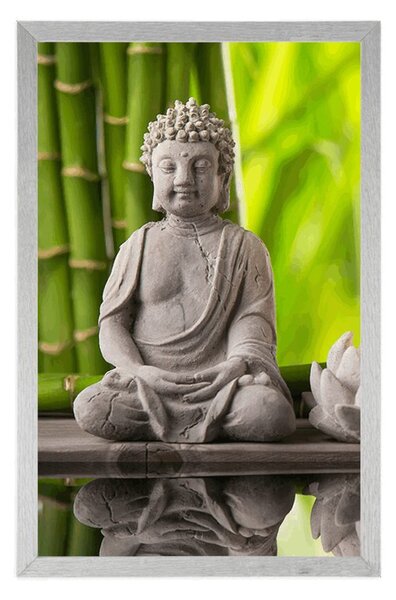 Poszter harmonikus Buddha