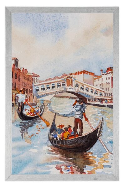 Poszter Velencei gondola