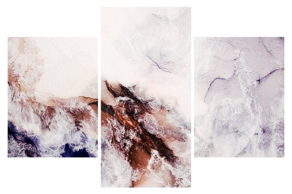 Kép - Lila márvány N⁰1 (90x60 cm)