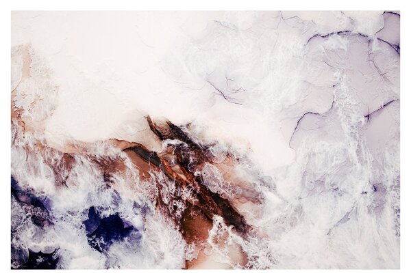 Kép - Lila márvány N⁰1 (90x60 cm)