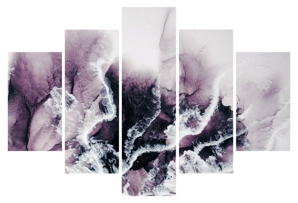 Kép - Lila márvány N⁰2 (150x105 cm)