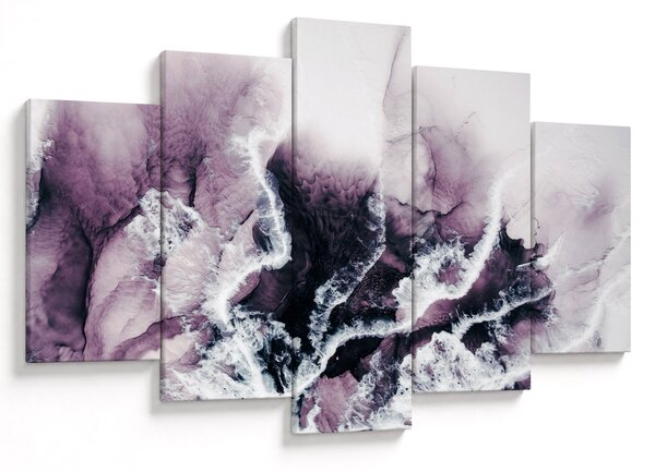 Kép - Lila márvány N⁰2 (150x105 cm)