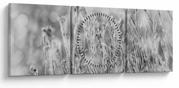 Kép - Hideg tél (órával) (90x30 cm)