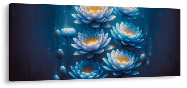 Kép - Tavirózsák a víz alatt (120x50 cm)