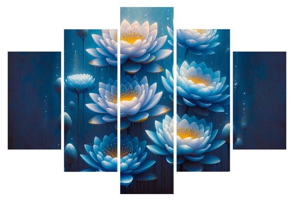 Kép - Tavirózsák a víz alatt (150x105 cm)