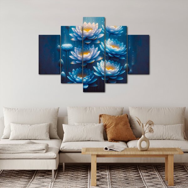 Kép - Tavirózsák a víz alatt (150x105 cm)