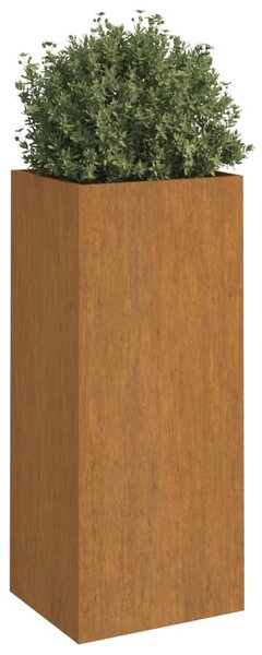Corten acél növénytartó 32x29x75 cm