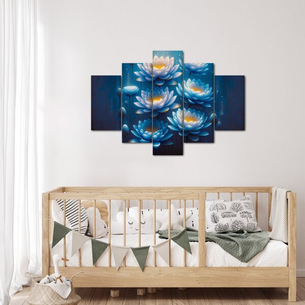 Kép - Tavirózsák a víz alatt (150x105 cm)