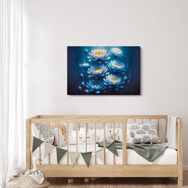 Kép - Tavirózsák a víz alatt (90x60 cm)