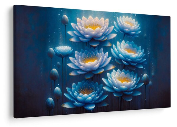 Kép - Tavirózsák a víz alatt (90x60 cm)