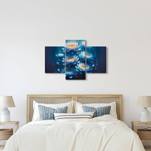 Kép - Tavirózsák a víz alatt (90x60 cm)