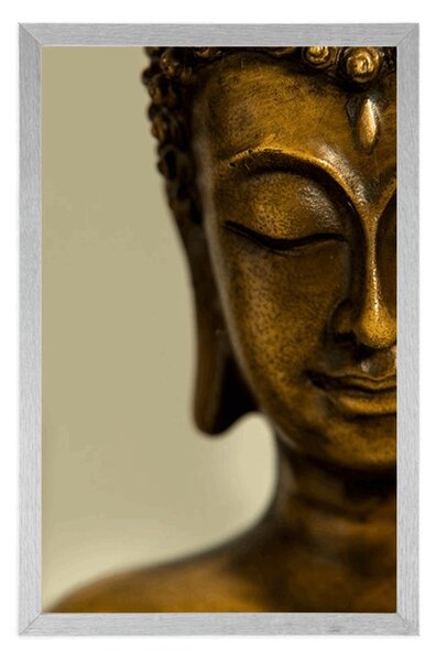 Poszter Buddha bronz feje