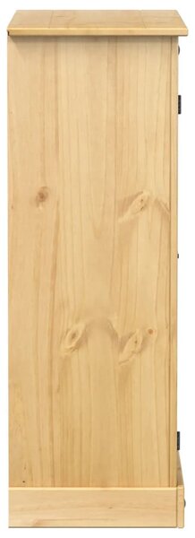 Corona tömör fenyőfa cipőszekrény 86 x 38,5 x 108 cm
