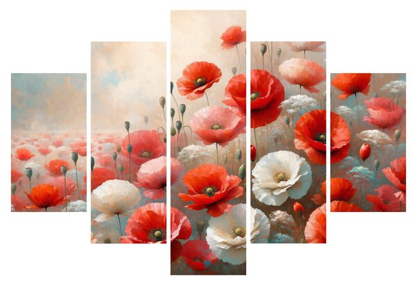 Kép - Pipacsok festménye (150x105 cm)