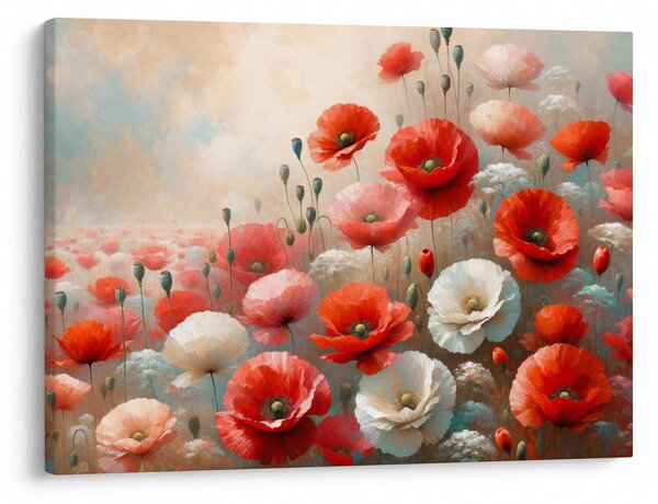 Kép - Pipacsok festménye (70x50 cm)