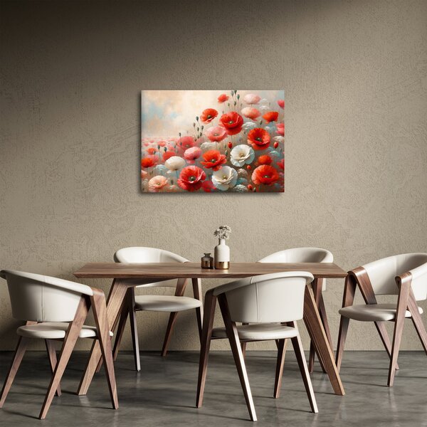 Kép - Pipacsok festménye (70x50 cm)