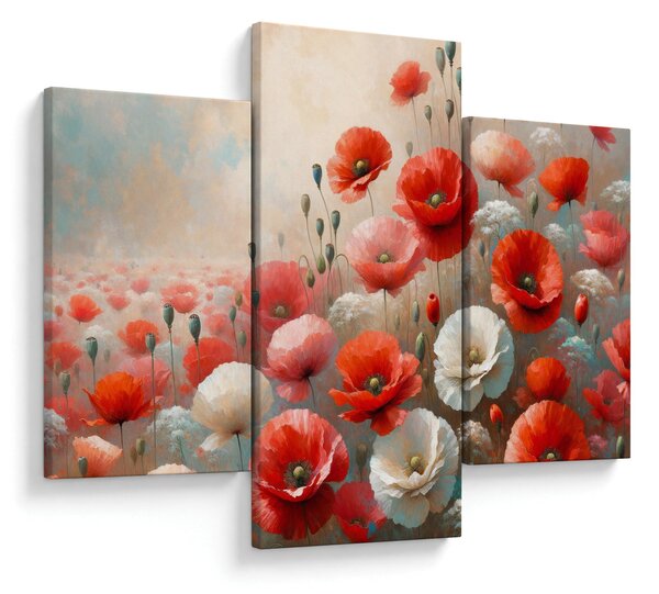 Kép - Pipacsok festménye (90x60 cm)