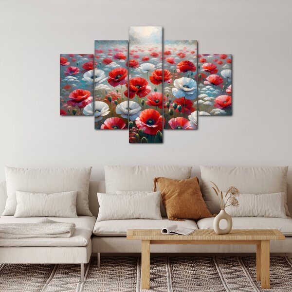 Kép - Pipacsmező (150x105 cm)
