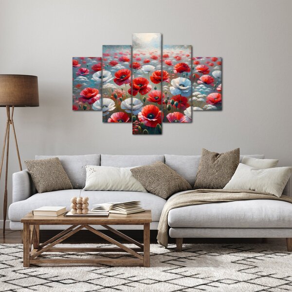 Kép - Pipacsmező (150x105 cm)