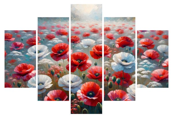 Kép - Pipacsmező (150x105 cm)
