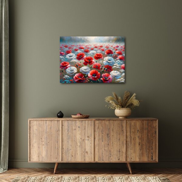 Kép - Pipacsmező (70x50 cm)