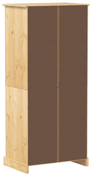 Corona tömör fenyőfa ruhásszekrény 76x50x170 cm