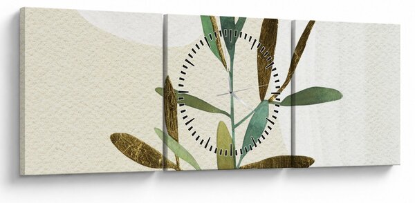 Kép - Akvarell ág N⁰2 (órával) (90x30 cm)