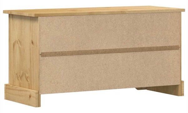 Corona tömör fenyőfa TV-szekrény 100 x 40 x 52 cm