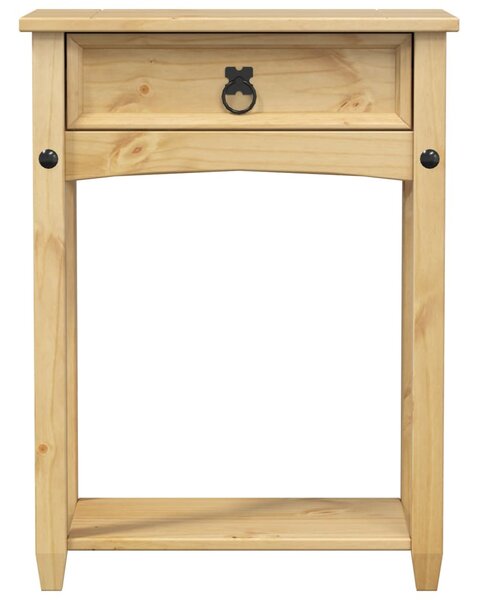 Corona tömör fenyőfa konzolasztal 55 x 35 x 73 cm