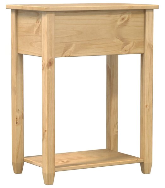 Corona tömör fenyőfa konzolasztal 55 x 35 x 73 cm