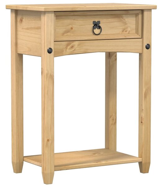 Corona tömör fenyőfa konzolasztal 55 x 35 x 73 cm