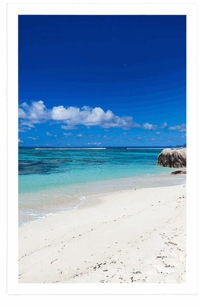 Poszter Anse Source strand