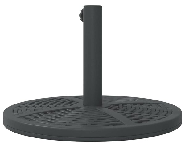 Kerek napernyőtalp rúdhoz Ø38 / 48 mm 12 kg