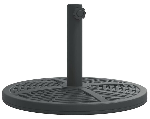 Kerek napernyőtalp rúdhoz Ø38 / 48 mm 12 kg